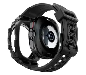 Spigen Rugged Armor Pro Schutzhülle mit Band für Samsung Galaxy Watch Ultra schwarz