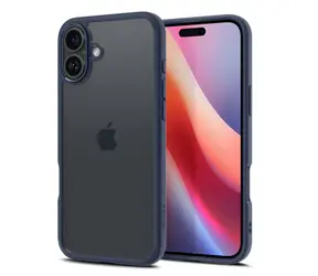 Spigen Ultra Hybrid Schutzhülle für Apple iPhone 16 blau