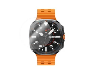 FIXED Schutzglas aus gehärtetem Glas für die Samsung Galaxy Watch 7 Ultra Smartwatch 2 Stück in einer transparenten Verpackung