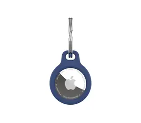 FIXED Silky Silicone Case für Apple AirTag blau
