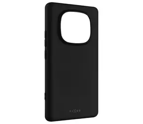 FIXED Story gummierte Rückabdeckung für XIAOMI Redmi Note 14 Pro 4G schwarz