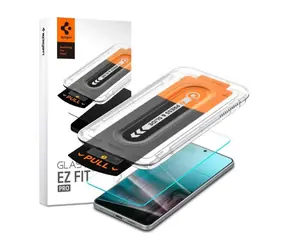 Spigen Glass tR EZ Fit HD Panzerglas für Samsung Galaxy S25 Edge 1 Stück transparent