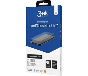 3mk HardGlass Max Lite Schutzglas für XIAOMI Redmi Note 14 PRO/14 PRO+ 5G Schwarz