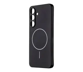 Obal:Me MagNetix Matte TPU Hülle für Samsung Galaxy S25 FE Schwarz