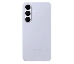 Ausgepackt - Samsung Silikon-Rückseite S25 FE Hellblau