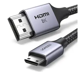 Ugreen HD163 15515 Mini-HDMI-Kabel (Stecker) - HDMI-Kabel (Stecker), 2 m, schwarz