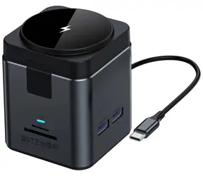 Blitzwolf BW-TH17 9-in-1 Dockingstation, schwarz