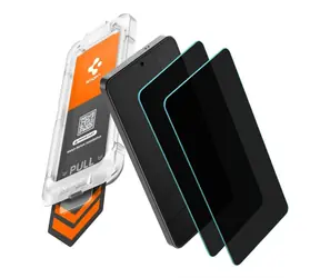 Spigen Glass tR EZ Fit Pro HD (Privacy) Schutzglas für Samsung Galaxy S26, 2 Stück