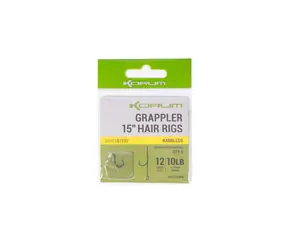 KORUM Grappler Hair Rigs 10cm Größe 10 8St