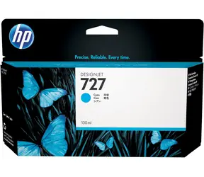 HP B3P19A originální cartridge 727 modrá