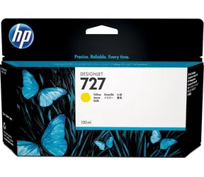 HP B3P21A originální cartridge 727 žlutá