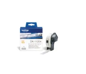 Brother - DK-11204 (Papier/Universaletiketten - 400 Stück), 17 x 54 mm