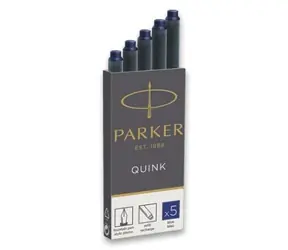 PARKER Royal Quink Tintenpatronen blau 5 Stück
