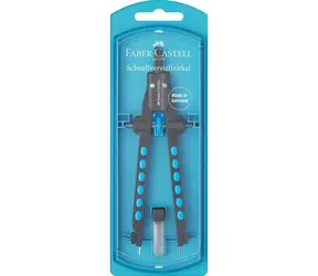 Faber-Castell Factory Compass perlblau