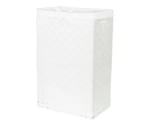 Compactor Tent Wäschekorb mit Deckel 55 L weiß
