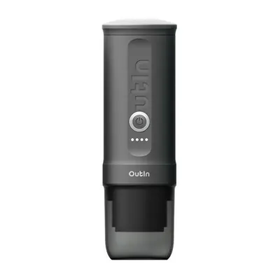 Outin Nano Tragbare Kaffeemaschine grau