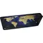 Natec WORLD blau / Maus- und Tastaturpad / 800 x 400 mm / wasserfest / rutschfest