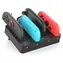 iPega SW2081 schwarz / Ladestation / Joy-Con Nintendo Switch 1 und 2 / 8 Steckplätze