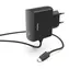 HAMA Netzladegerät mit Kabel, schwarz / Micro-USB / 6 W / 1,2 A / 1 m