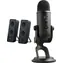 Logitech Z207 + Yeti USB Blackout / Lautsprecher- und Mikrofon-Set / 2.0 / Bluetooth / USB