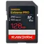 SanDisk Extreme PRO SDXC 128 GB / SDXC-Speicherkarte / Lesegeschwindigkeit 250 MB/s / Schreibgeschwindigkeit 120 MB/s