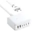 Baseus Nomos FH21 weiß / Ladestation / 120 W / GaN / 4 × USB-C / 2 × USB-A