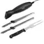 Camry CR 4513 schwarz / Elektrisches Messerset / 200 W / Klinge 17 cm / Edelstahl