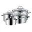 WMF Provence PLUS / Topfset / 4-teilig / Cromargan 18/10 Edelstahl / Induktion