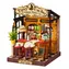 Robotime Miniatur-Tipsy-Cat-Bar / 3D-Holzpuzzle / 136 Teile / ab 14 Jahren
