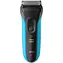 Braun Series 3 3040s blau / Rasierer / Scherfolie / 3 Scherfolien / Akku / 45 Min.