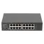Lanberg RSGE-16 / Switch / 16- Port / 1000 Mbit/s / Rack 10"/19"