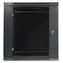 Lanberg WF01-6412-10B schwarz / Wandschrank / 19" / 12 HE / 600 × 450 mm