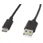 Lanberg CA-USBO-10CC-0018-BK schwarz / Kabel USB-A auf USB-C / USB 2.0 / 1,8 m