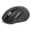 PORT CONNECT Business & Office Kollektion, schwarz / Kabellose Lademaus / Bluetooth & 2,4 GHz / Freilauf-Mausrad / 3200 DPI