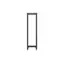 Lanberg Open Rack 42U schwarz / Rack-Schrank / 19" / Breite 600 mm / Tiefe 1000 mm / Tragfähigkeit 600 kg