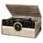 Victrola VTA-270B hellbraun / Plattenspieler mit Radio, CD- und MC-Laufwerk / 33, 45 und 78 U/min / FM / Bluetooth / RCA / Lautsprecher