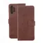 CPA SMART Velvet braune Klapphülle für XIAOMI Redmi Note 15 Pro 5G / Kunstleder / mit Ständer / Kartenfächer