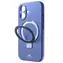 White Diamonds Mag Urban Stand Case blau / Schutzhülle / Apple iPhone 16 / MagSafe