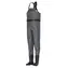 ABU GARCIA Nylon-Brustwathosen 42/43 / Nylon / PVC-Stiefel mit Profilsohle