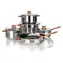 Banquet Swing Cooper / Geschirrset / Edelstahl / 10-teilig