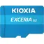 KIOXIA EXCERIA G2 microSDXC 128GB + Adapter / Klasse 10 / UHS-I U3 / A1 / V30 / Lesen: 100 MB/s / Schreiben: 50 MB/s