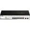 D-Link DGS-1210-08P / SMART Switch / 8x GbE PoE+ / 2x SFP / PoE 65 W / lüfterlos
