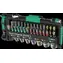 Wera Tool-Check PLUS 1 schwarz/grün / Bit-Set mit Ratsche / 39-teilig / 1/4"