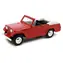Welly Modell 1967 Jeep Jeepster Commando Roadster weiß / 1:34 / ab 3 Jahren