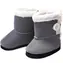 Petitcollin Winterstiefel grau / für Puppen 28 cm / ab 3 Jahren