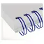 Renz Metallrücken (2/1") 32 blau / für 251-280 Blatt 80 g Papier / 20 Stück.
