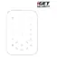 iGet SECURITY MP13 / Drahtlose Tastatur / RFID-Lesegerät / Reichweite 800 m / für M6-4G Alarmanlage