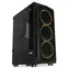ibox LUPUS 27 schwarz / PC-Gehäuse / Midi-Tower / ATX, Micro-ATX / gehärtetes Glas / RGB