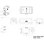 Solarix SXMO-1-0-WH weiß / Modulare Steckdose / 1x Keystone RJ45 / Aufputzmontage / Staubschutzkappe