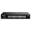 Tenda TEG2224D / Switch / 24x 10/100/1000 Mbit/s / Websmart / Lüfterlos / Metall / Rackmontage